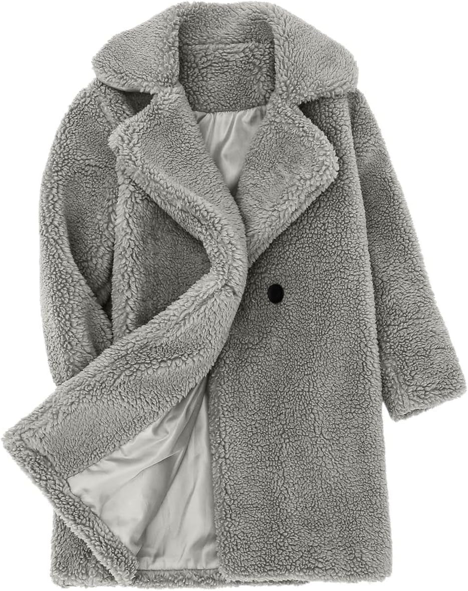 Toddler Kids Duffle Overcoat Winter Windproof Thicken Coat Jacket Warm Fleece Outerwear Trench Windbreaker Top R25