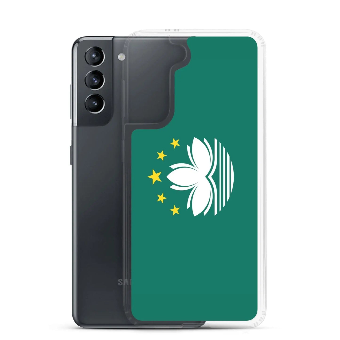 Coque Samsung Drapeau De Macao – Étui Souple – Résistant Et Antichoc