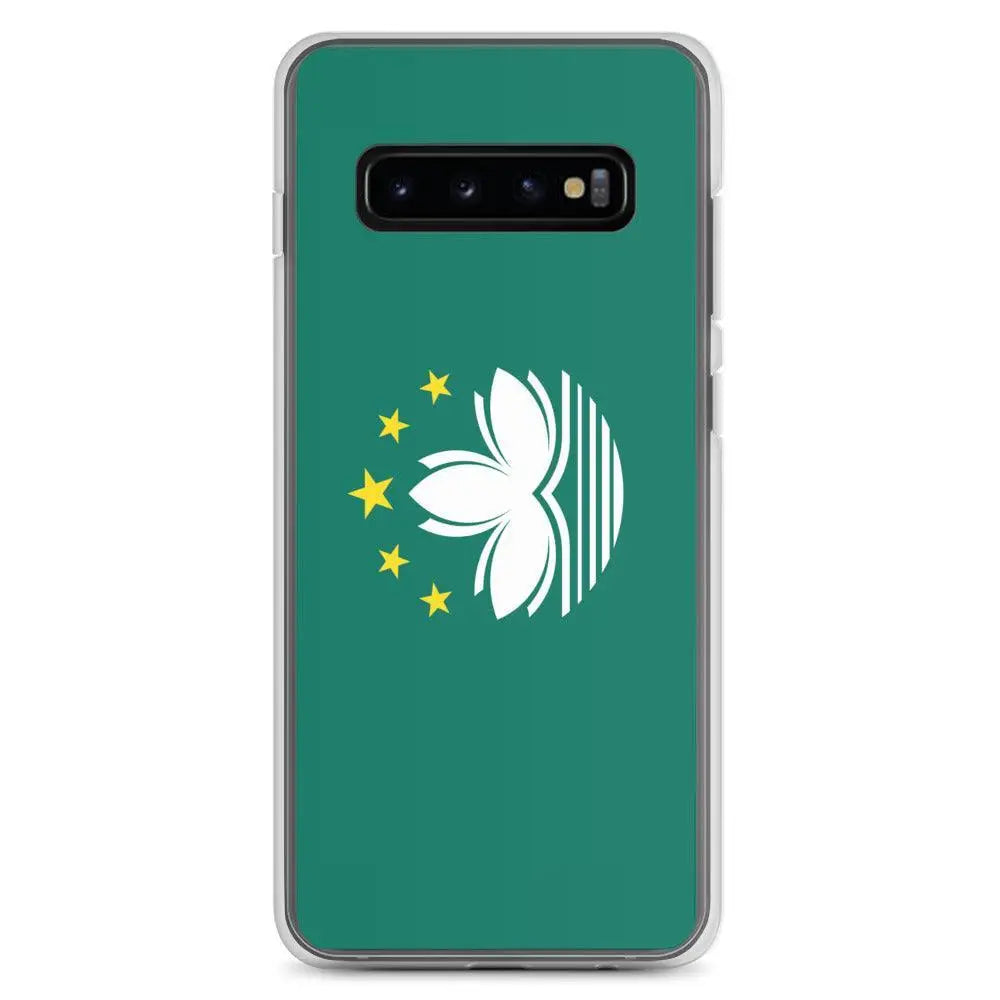 Coque Samsung Drapeau De Macao – Étui Souple – Résistant Et Antichoc