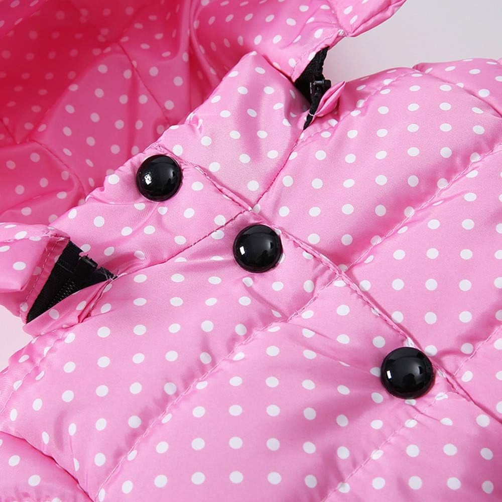 Toddler Kids Puffer down Padded Coat Fashion Coat Children Winter Jacket Coat Boy Jacket Warm Hooded Kids Clothes Y266 Pink