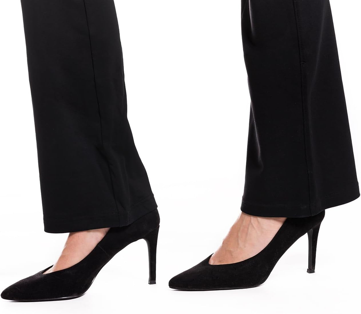 Women's Bootcut Yoga Dress Pants with 5 Pockets - Available in Sizes 27"-37" for Work and Commute