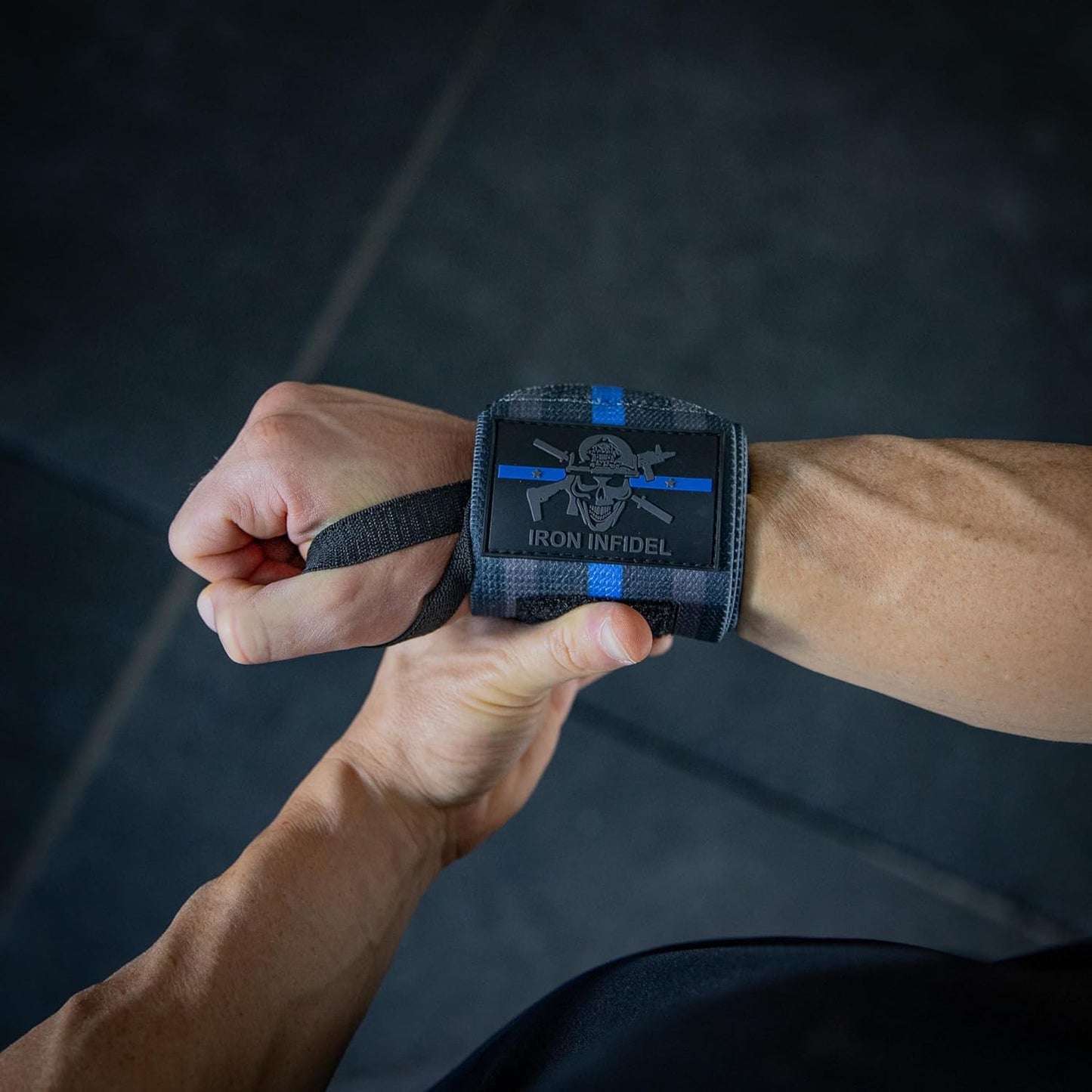 Heavy-Duty Wrist Wraps for Weightlifting - 18" and 24" Support for Strength Training, CrossFit, and Powerlifting