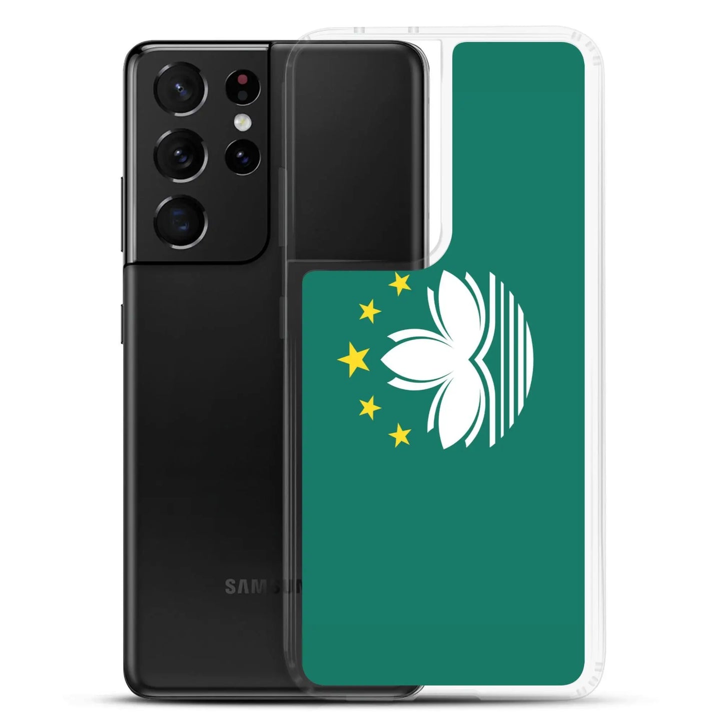 Coque Samsung Drapeau De Macao – Étui Souple – Résistant Et Antichoc