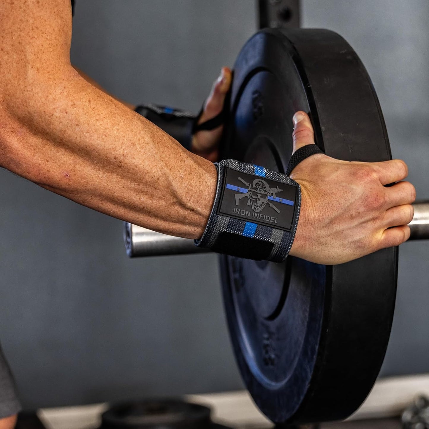 Heavy-Duty Wrist Wraps for Weightlifting - 18" and 24" Support for Strength Training, CrossFit, and Powerlifting