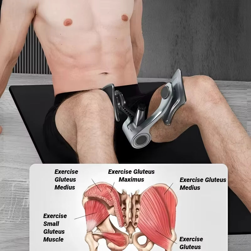 Kegel Fitness Equipment for Home Use - Pelvic Muscle Trainer for Men's Buttock Strengthening Exercises