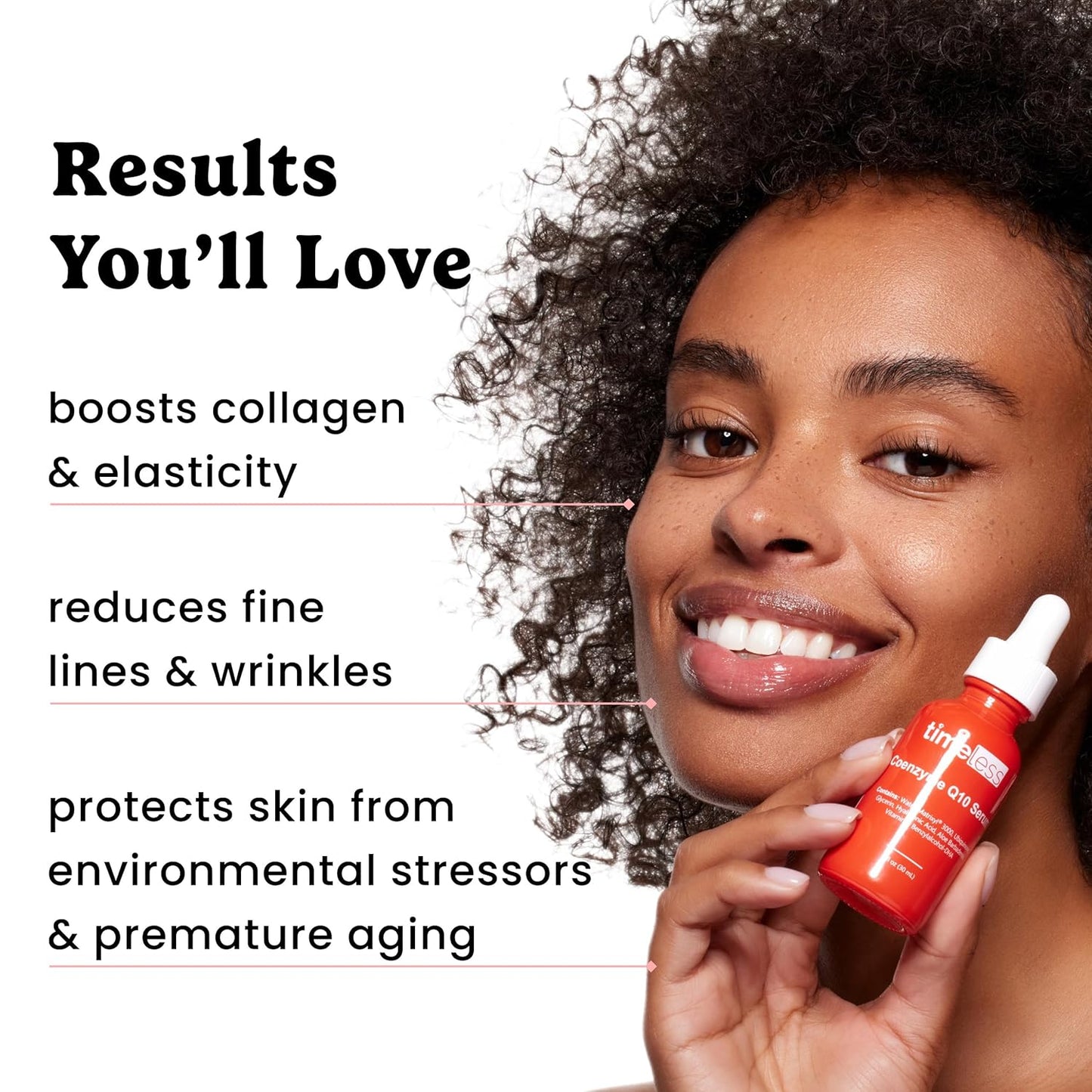 Coenzyme Q10 Smoothing Serum with Hyaluronic Acid - Fragrance-Free - 1 oz