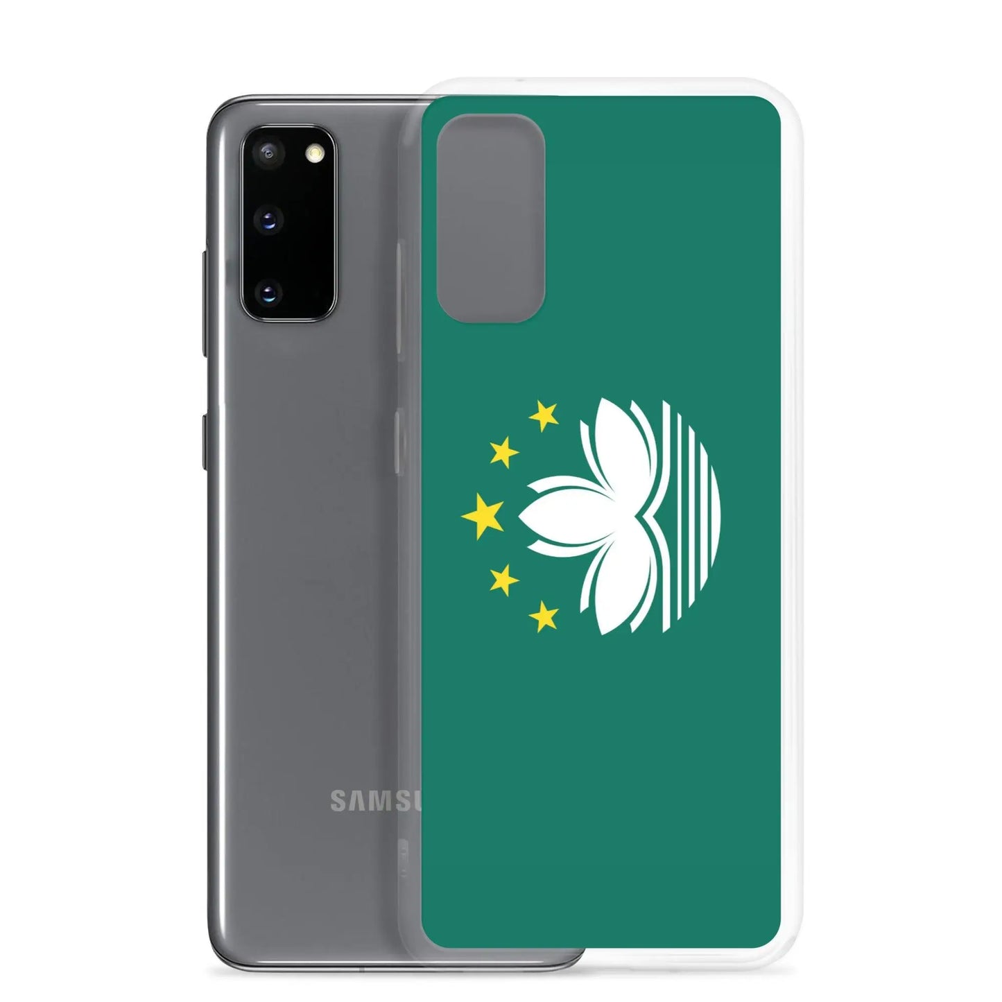 Coque Samsung Drapeau De Macao – Étui Souple – Résistant Et Antichoc