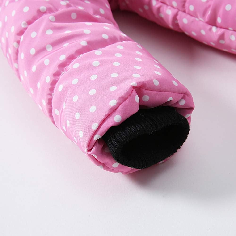 Toddler Kids Puffer down Padded Coat Fashion Coat Children Winter Jacket Coat Boy Jacket Warm Hooded Kids Clothes Y266 Pink