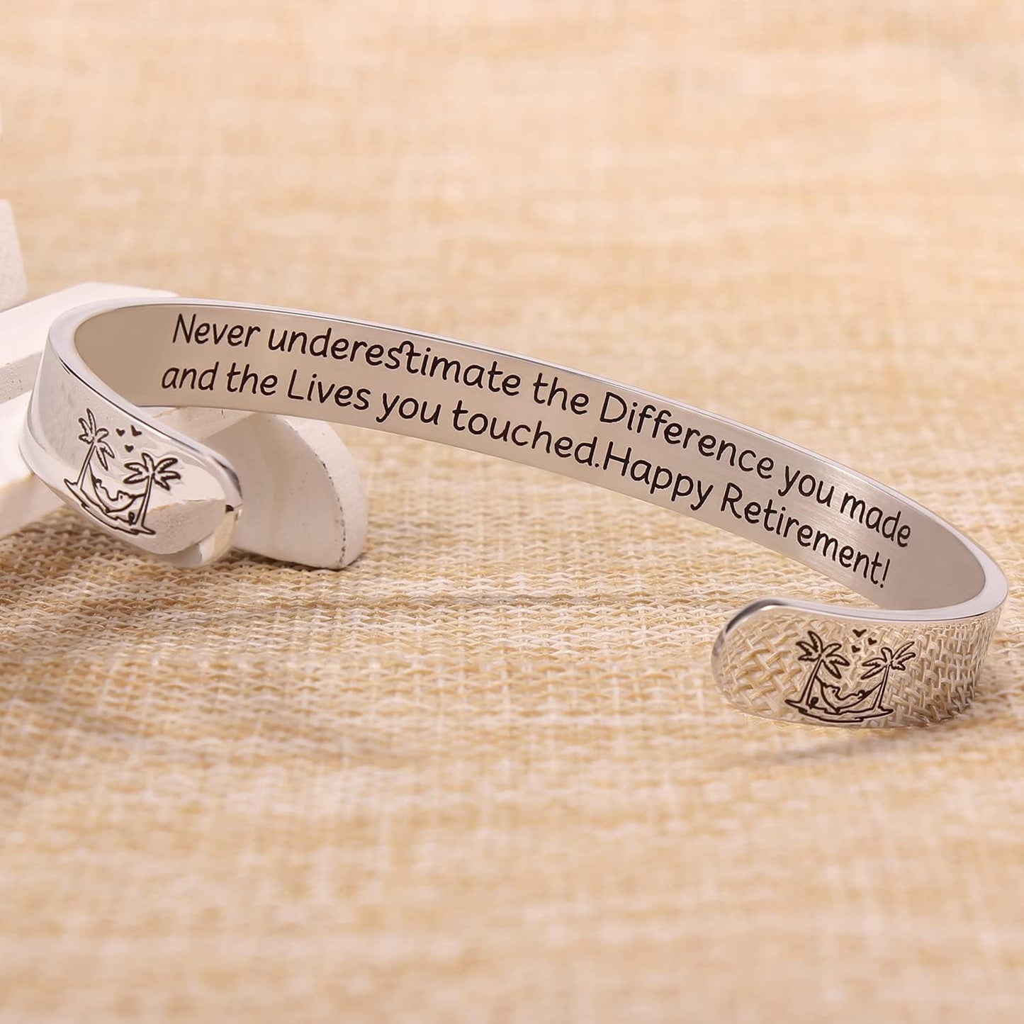Inspirational Bracelet for Women - Thoughtful Gifts for Mother's Day, Graduation, and Birthdays - Personalized Cuff Bangle Jewelry for Friendship and Motivation