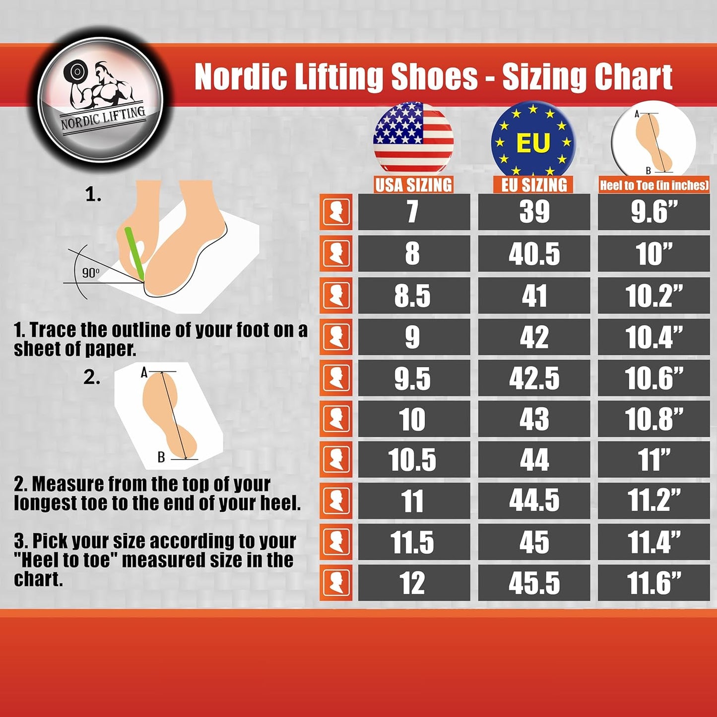 MEGIN Elevated Heel Deadlift Shoes for Powerlifting, Weightlifting, and Strength Training – Non-Slip Sole Footwear for Men