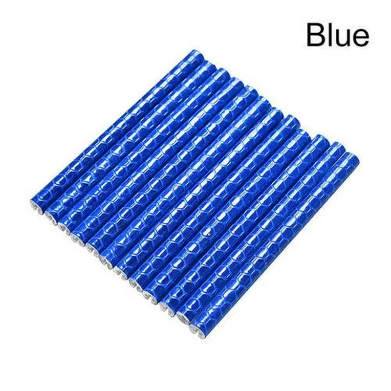 Bicycle Spoke Reflector Set - Waterproof, 360° Visibility, Compatible with Standard Spokes