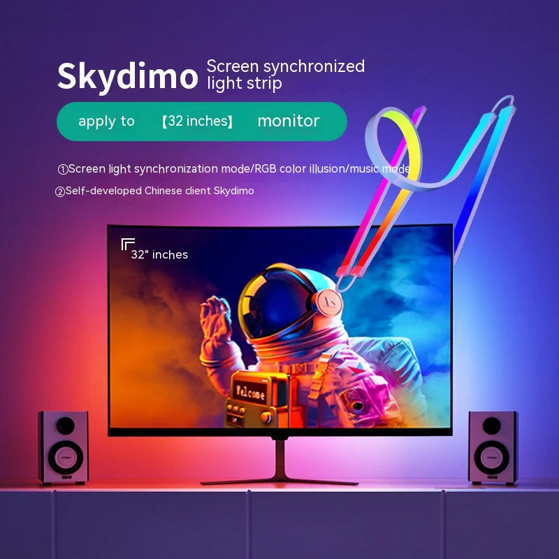 Gaming PC Ambient LED Setup for Competitive Play Spaces