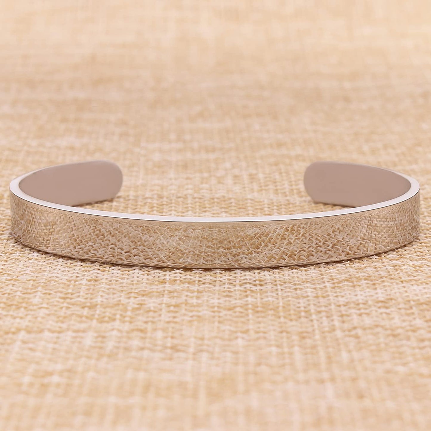 Inspirational Bracelet for Women - Thoughtful Gifts for Mother's Day, Graduation, and Birthdays - Personalized Cuff Bangle Jewelry for Friendship and Motivation