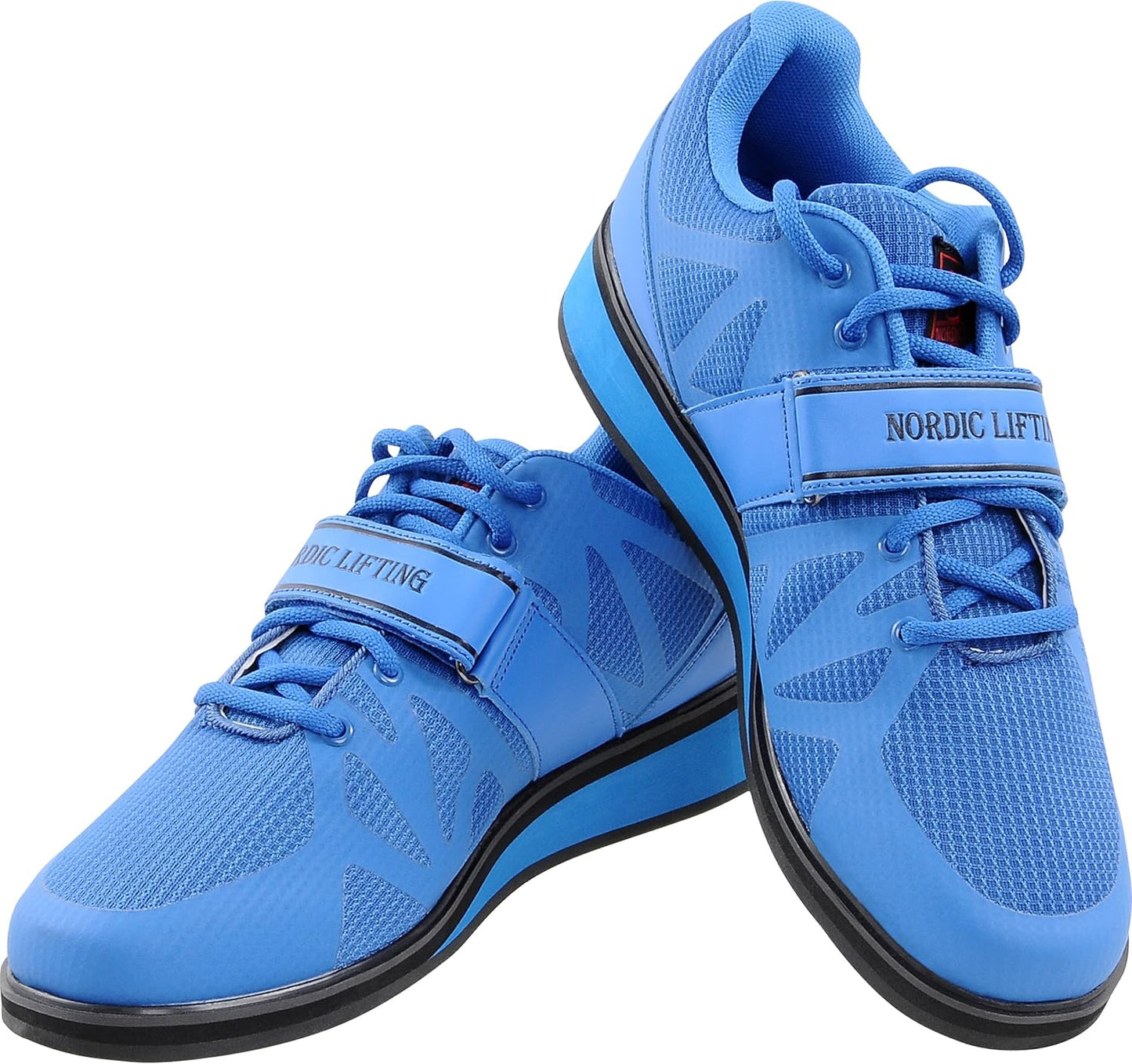 MEGIN Elevated Heel Deadlift Shoes for Powerlifting, Weightlifting, and Strength Training – Non-Slip Sole Footwear for Men