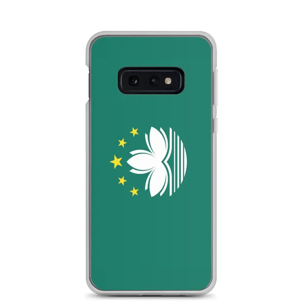 Coque Samsung Drapeau De Macao – Étui Souple – Résistant Et Antichoc