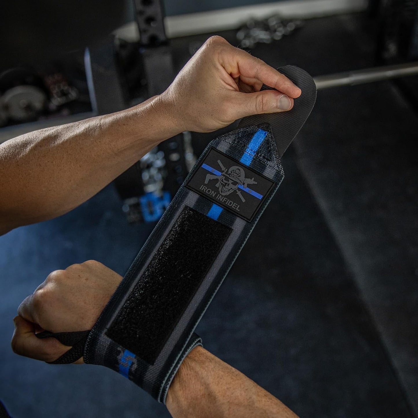 Heavy-Duty Wrist Wraps for Weightlifting - 18" and 24" Support for Strength Training, CrossFit, and Powerlifting