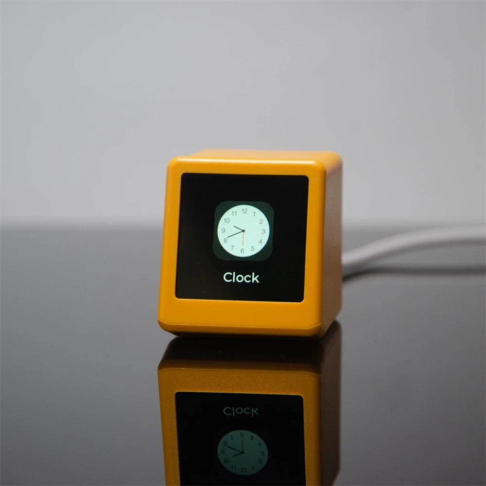WiFi-Enabled Weather Clock with Cryptocurrency Price Tracking and Touch Control Display
