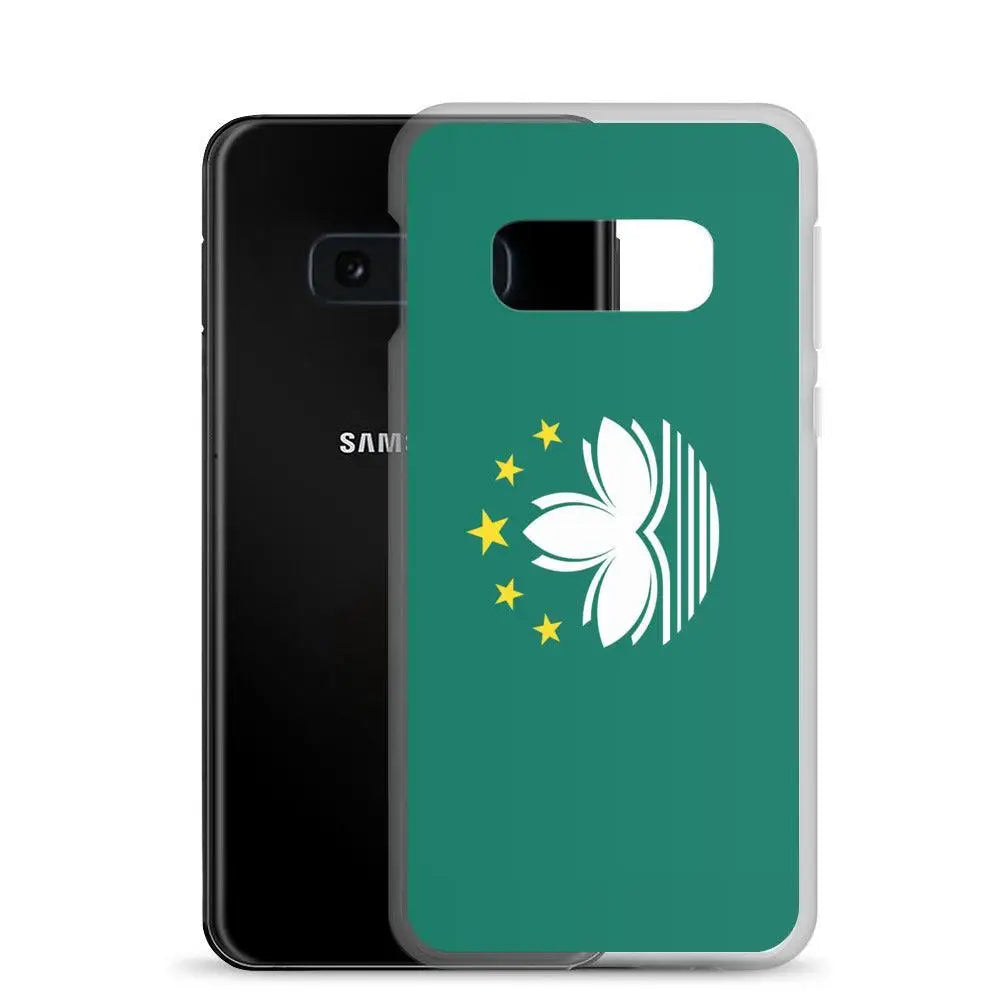 Coque Samsung Drapeau De Macao – Étui Souple – Résistant Et Antichoc