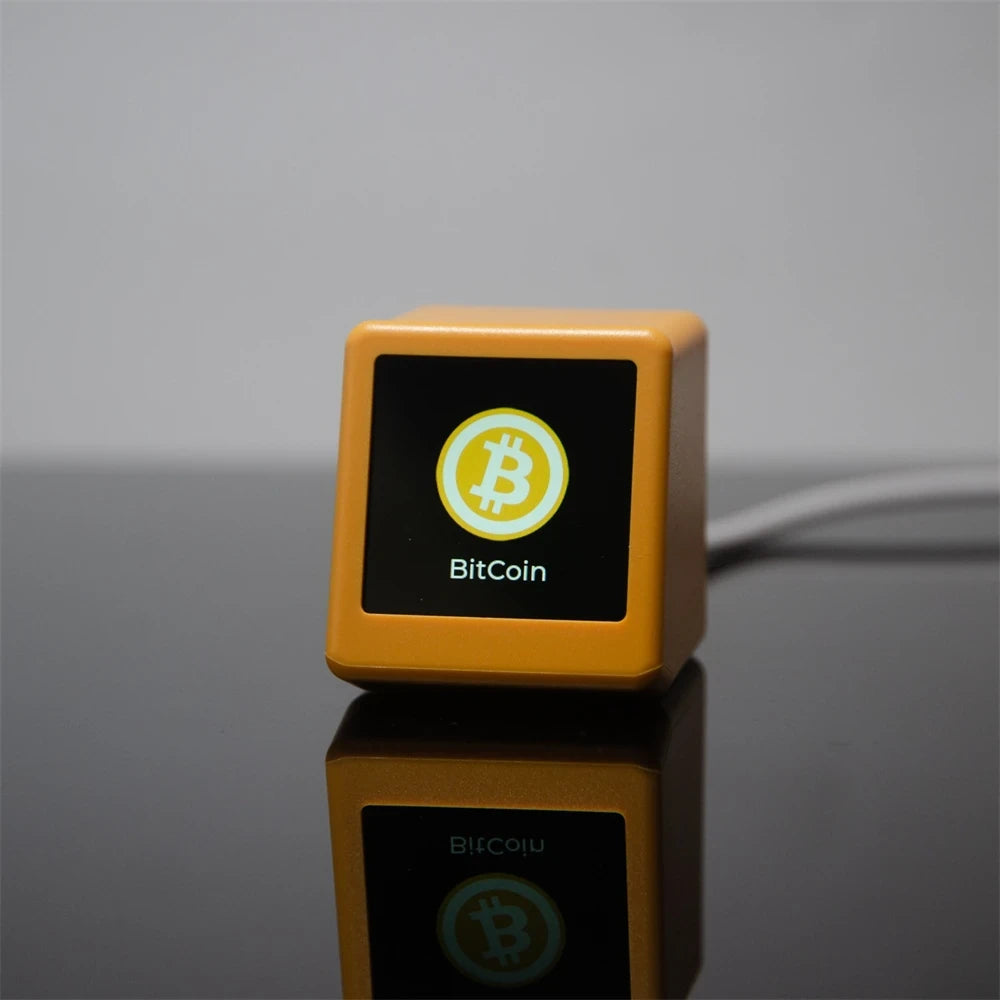 WiFi-Enabled Weather Clock with Cryptocurrency Price Tracking and Touch Control Display