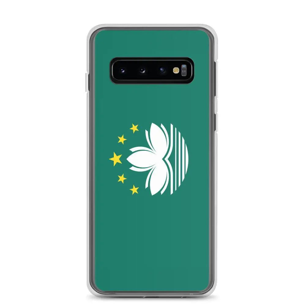 Coque Samsung Drapeau De Macao – Étui Souple – Résistant Et Antichoc