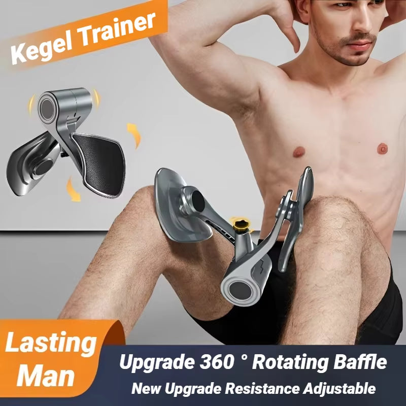 Kegel Fitness Equipment for Home Use - Pelvic Muscle Trainer for Men's Buttock Strengthening Exercises