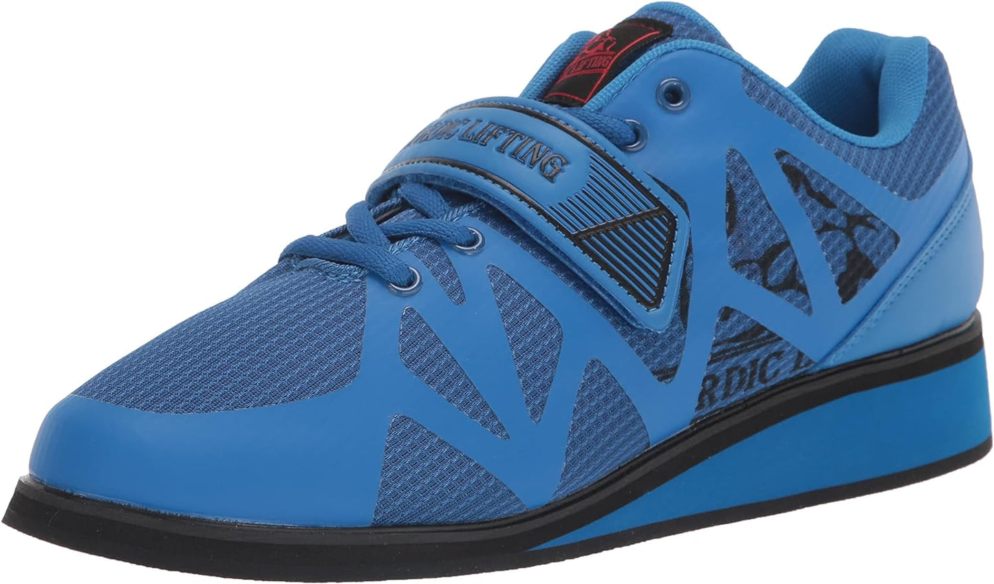 MEGIN Elevated Heel Deadlift Shoes for Powerlifting, Weightlifting, and Strength Training – Non-Slip Sole Footwear for Men