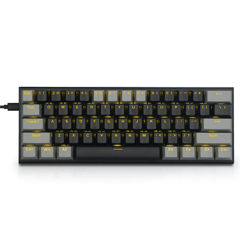 Dual-Tone Mechanical Keyboard Caps for Gaming PC with RGB Backlight