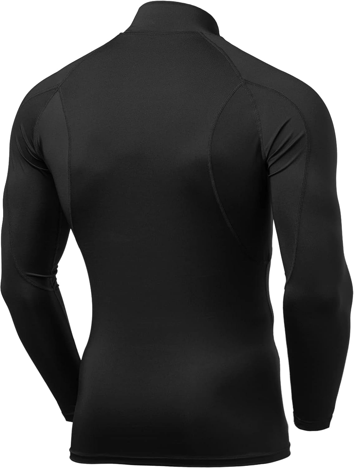 Men's UPF 50+ Long Sleeve Compression Athletic Shirt for Water Sports