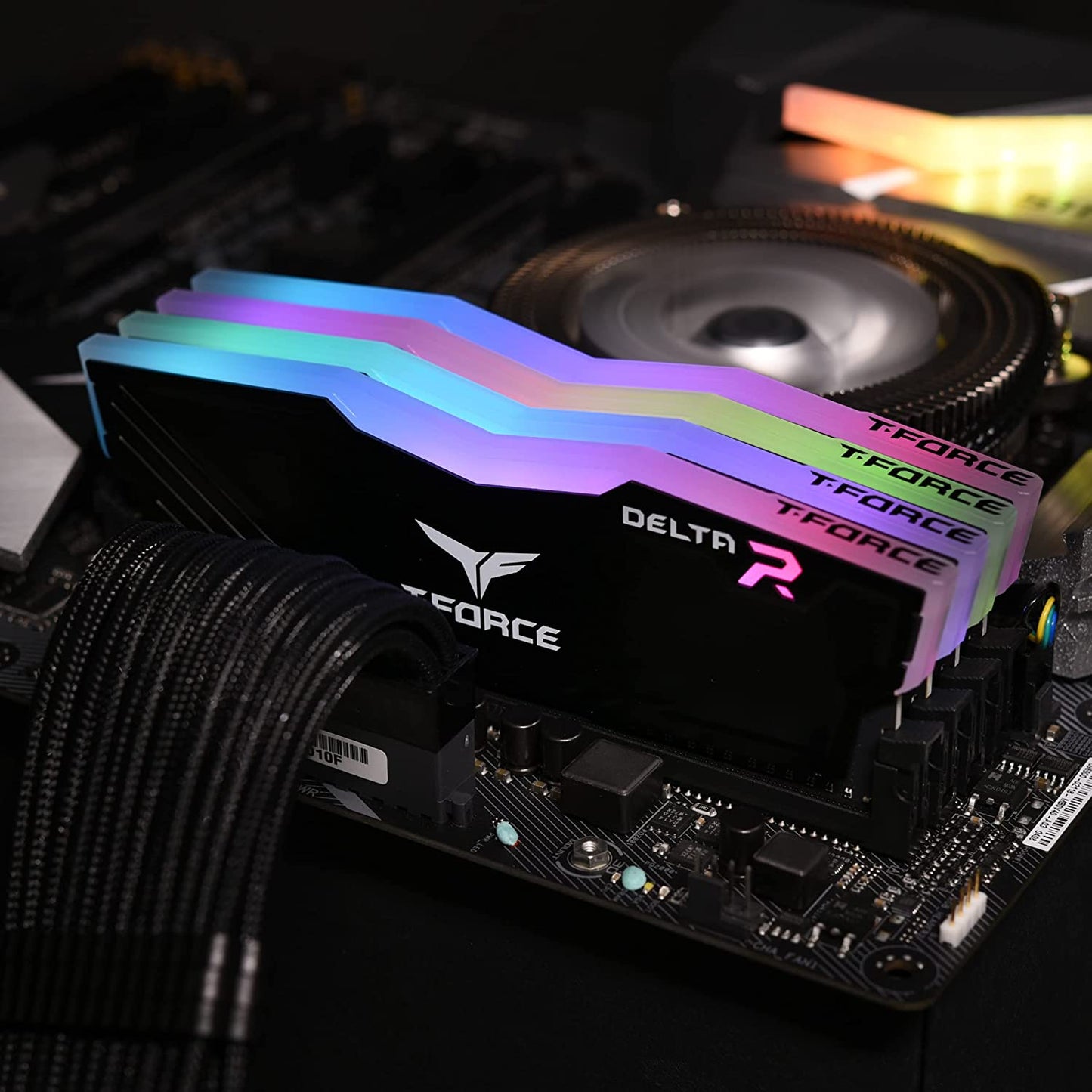 T-Force Delta RGB DDR4 16GB (2 x 8GB) 3200MHz Desktop RAM Module - TF3D416G3200HC16CDC01