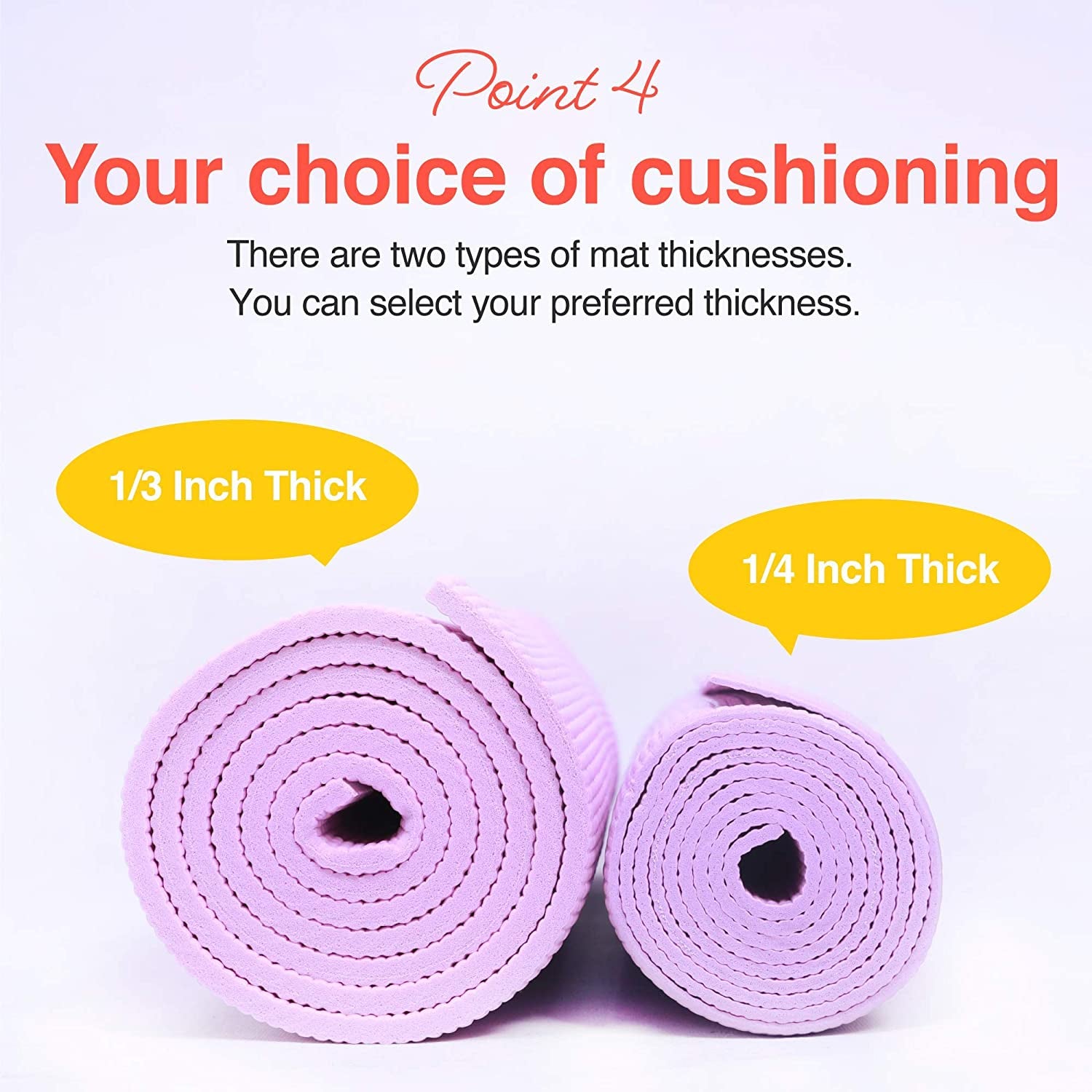 Premium Non-Slip Yoga Mat with Carry Strap for Pilates, Fitness, and Home Workouts - Available in 9 Colors