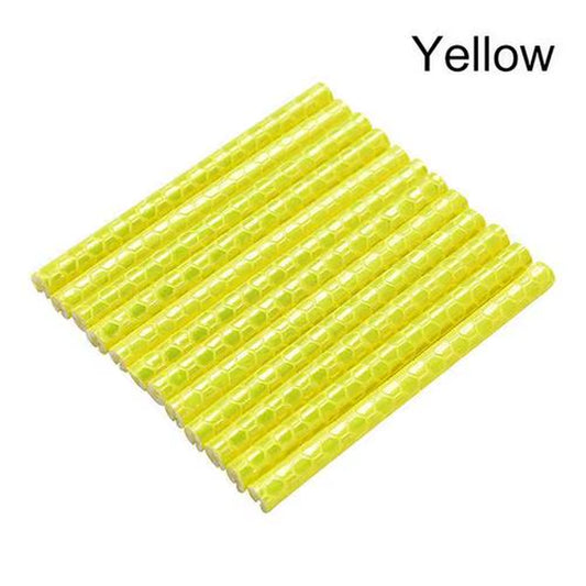 Bicycle Spoke Reflector Set - Waterproof, 360° Visibility, Compatible with Standard Spokes