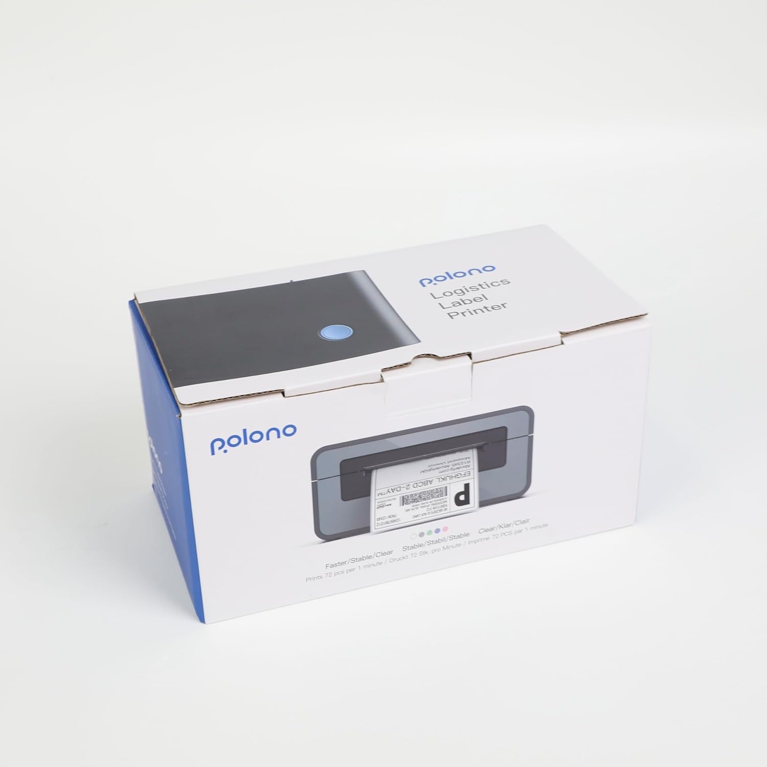 Thermal Label Printer for Shipping, 4x6 Thermal Shipping Label Maker, Compatibility with Amazon, eBay, Etsy, Shopify, and More, Support for Windows and Mac, Purple