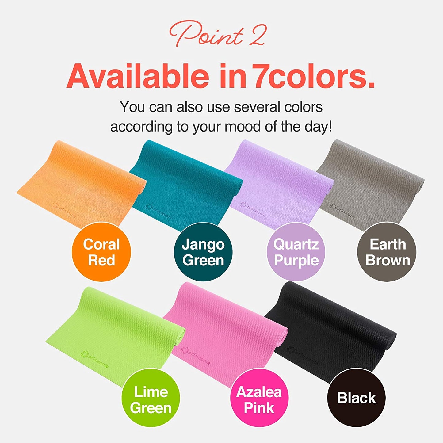 Premium Non-Slip Yoga Mat with Carry Strap for Pilates, Fitness, and Home Workouts - Available in 9 Colors