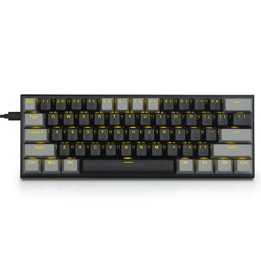Dual-Tone Mechanical Keyboard Caps for Gaming PC with RGB Backlight