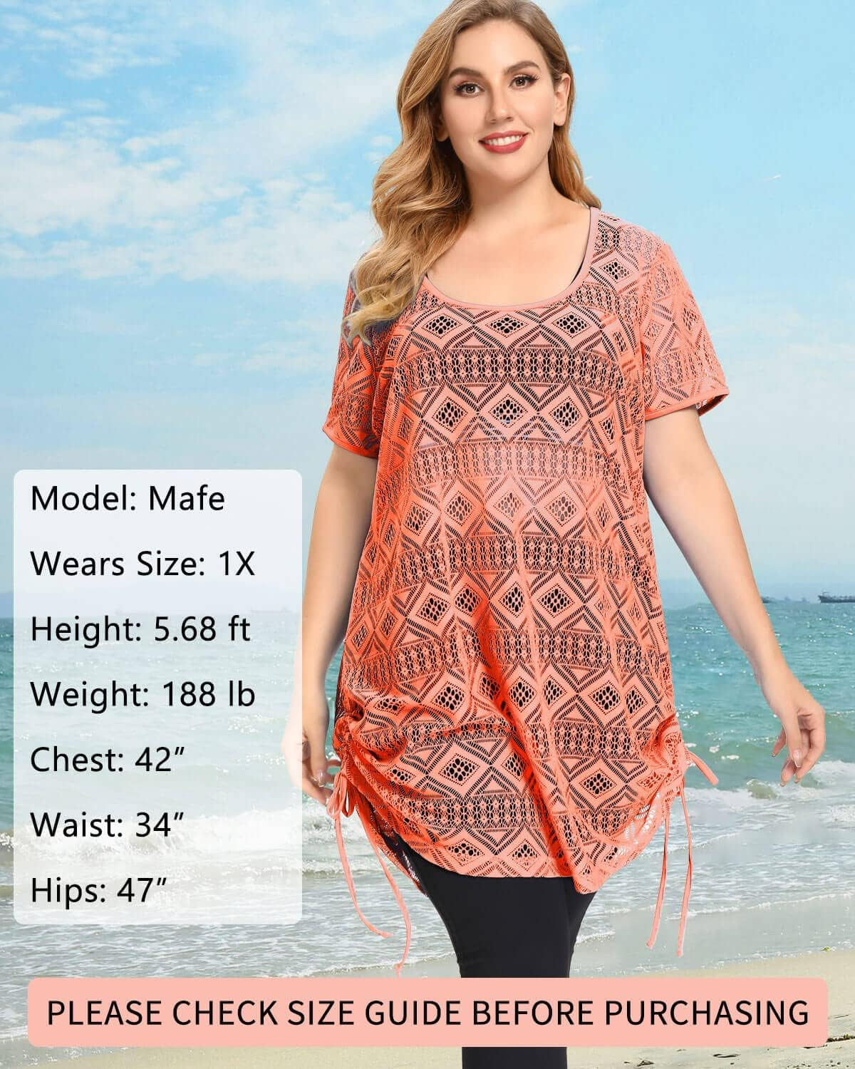Women's Swimsuit Cover-Up - Elegant Beach Dresses and Plus Size Options