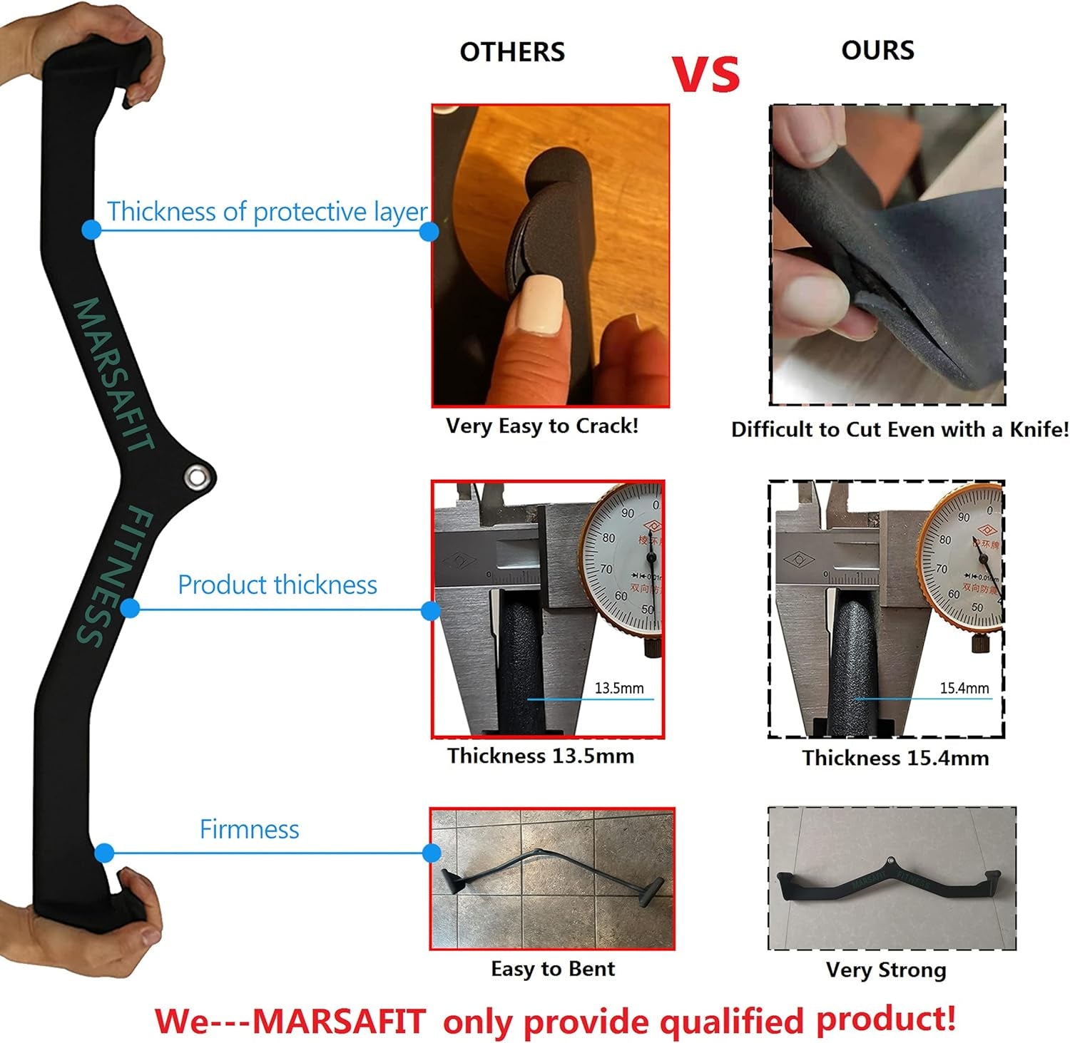 Home Gym Fitness Rowing T-Bar and V-Bar Pulley Cable Machine Attachment for Bicep Curl, Tricep, and Lat Pulldown Exercises - Back Strength Training Handle Grips for Seated Row Workouts